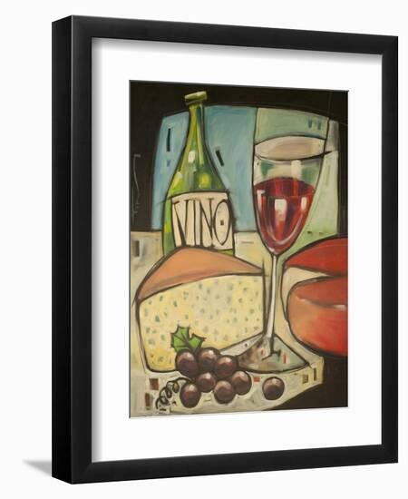 Wine and Cheese Please-Tim Nyberg-Framed Giclee Print