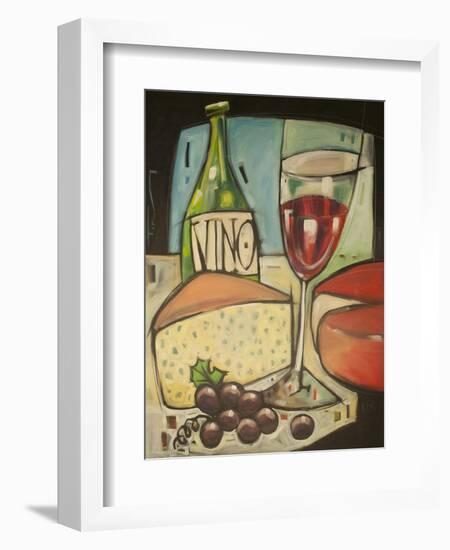 Wine and Cheese Please-Tim Nyberg-Framed Giclee Print