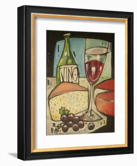 Wine and Cheese Please-Tim Nyberg-Framed Giclee Print