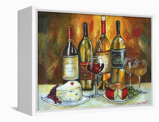 Wine and Cheese-Jennifer Garant-Framed Premier Image Canvas
