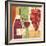 Wine and Grapes I-Veronique Charron-Framed Art Print