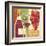 Wine and Grapes I-Veronique Charron-Framed Art Print