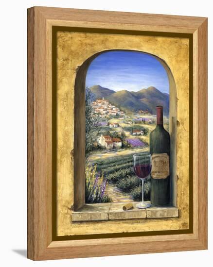 Wine and Lavender II-Marilyn Dunlap-Framed Stretched Canvas