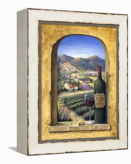 Wine and Lavender II-Marilyn Dunlap-Framed Stretched Canvas