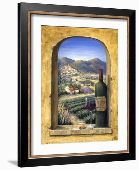 Wine and Lavender II-Marilyn Dunlap-Framed Art Print