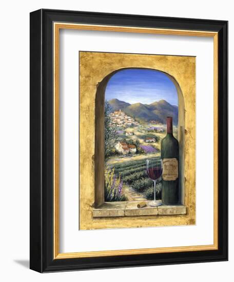 Wine and Lavender II-Marilyn Dunlap-Framed Art Print