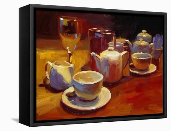 Wine and Tea, London-Pam Ingalls-Framed Premier Image Canvas