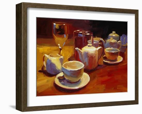 Wine and Tea, London-Pam Ingalls-Framed Giclee Print