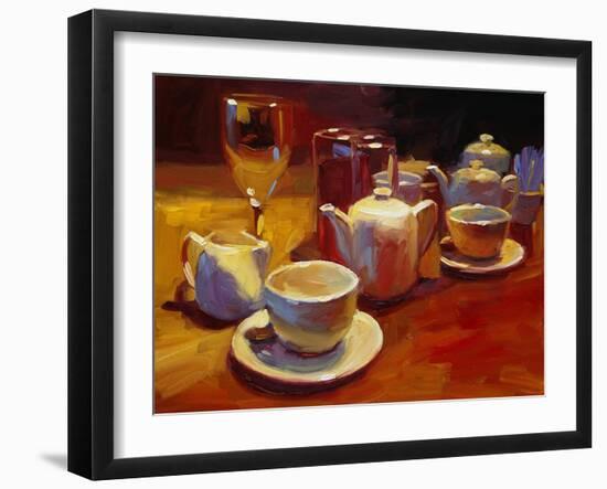 Wine and Tea, London-Pam Ingalls-Framed Giclee Print