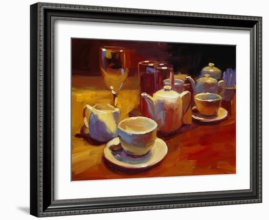 Wine and Tea, London-Pam Ingalls-Framed Giclee Print