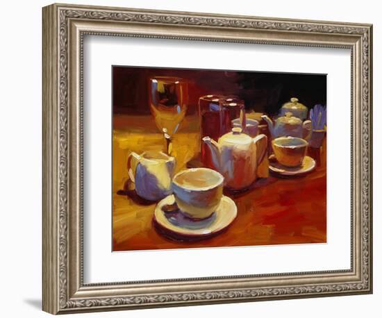 Wine and Tea, London-Pam Ingalls-Framed Giclee Print