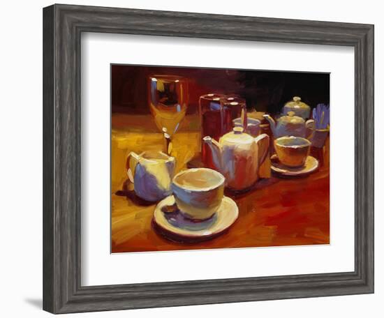 Wine and Tea, London-Pam Ingalls-Framed Giclee Print