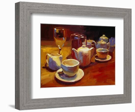 Wine and Tea, London-Pam Ingalls-Framed Giclee Print