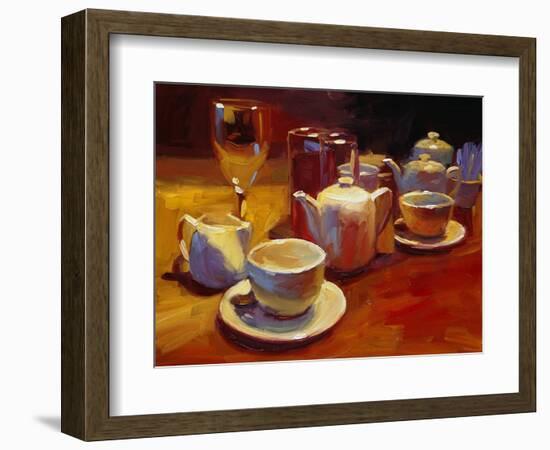 Wine and Tea, London-Pam Ingalls-Framed Giclee Print