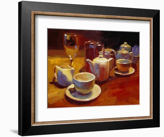 Wine and Tea, London-Pam Ingalls-Framed Giclee Print