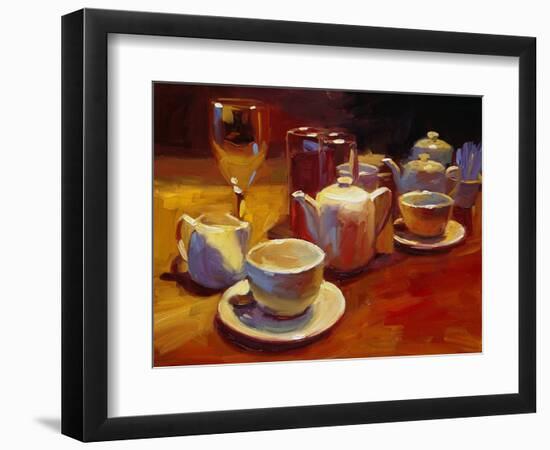 Wine and Tea, London-Pam Ingalls-Framed Giclee Print