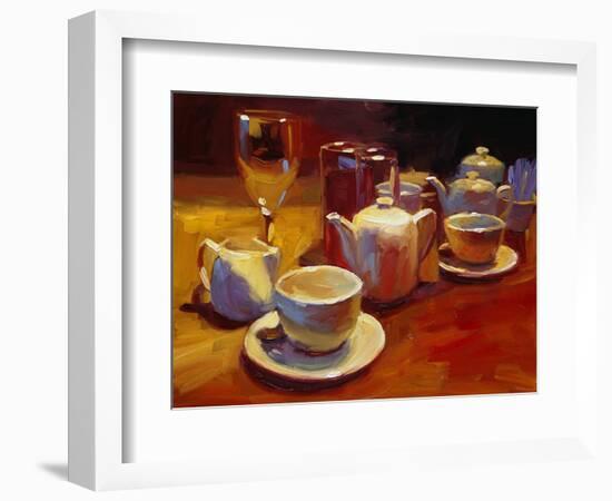 Wine and Tea, London-Pam Ingalls-Framed Giclee Print