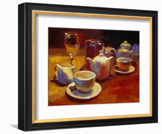 Wine and Tea, London-Pam Ingalls-Framed Giclee Print