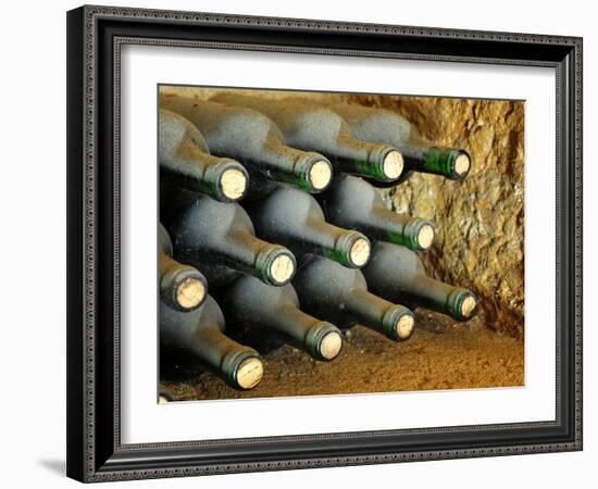 Wine at Quinta Do Casal Das Freiras. Tomar, Portugal-Mauricio Abreu-Framed Photographic Print