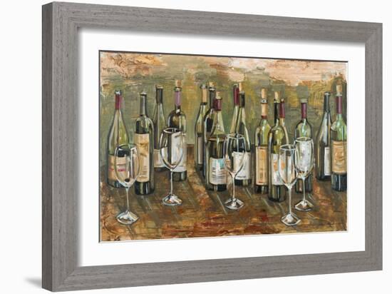 Wine Bar-Heather A. French-Roussia-Framed Art Print