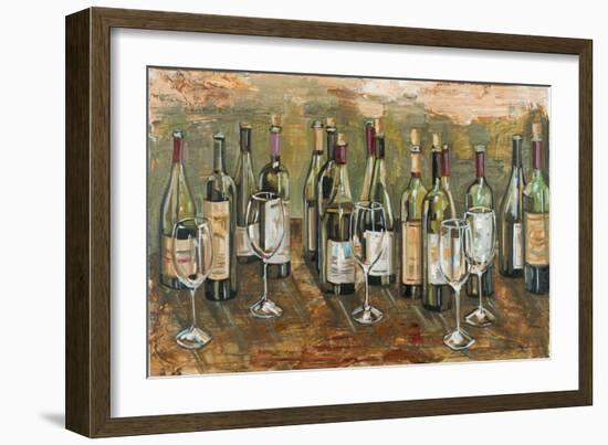 Wine Bar-Heather A. French-Roussia-Framed Art Print