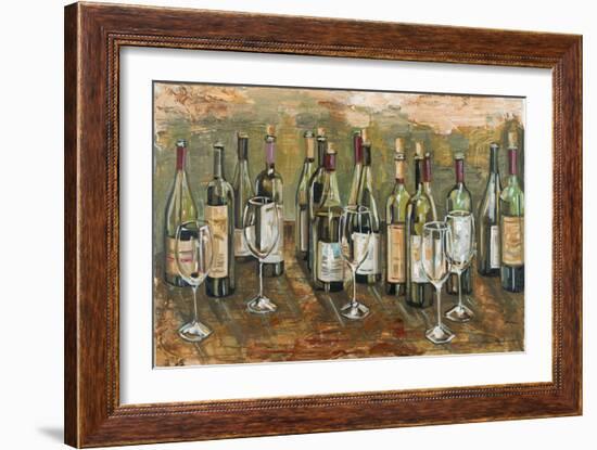 Wine Bar-Heather A. French-Roussia-Framed Art Print