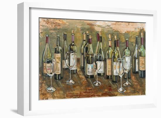 Wine Bar-Heather A. French-Roussia-Framed Art Print