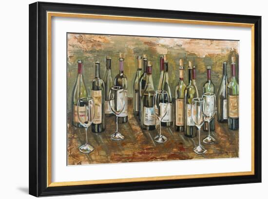 Wine Bar-Heather A. French-Roussia-Framed Art Print