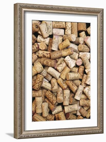 Wine Bottle Corks-Alan Sirulnikoff-Framed Photographic Print