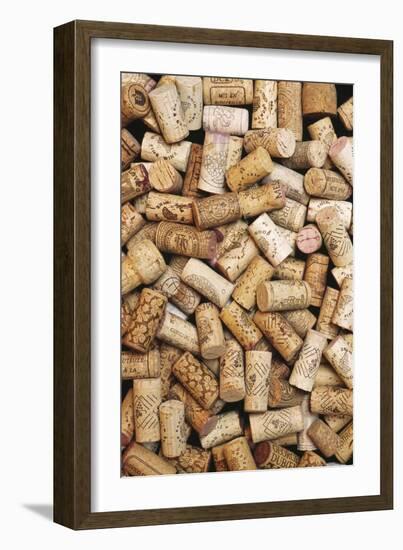 Wine Bottle Corks-Alan Sirulnikoff-Framed Photographic Print