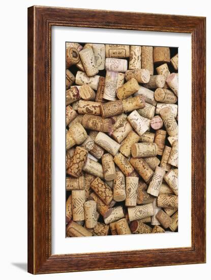 Wine Bottle Corks-Alan Sirulnikoff-Framed Photographic Print