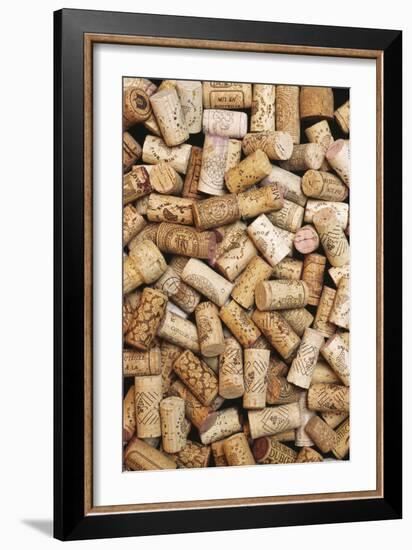 Wine Bottle Corks-Alan Sirulnikoff-Framed Photographic Print