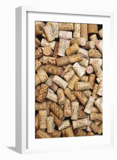 Wine Bottle Corks-Alan Sirulnikoff-Framed Photographic Print