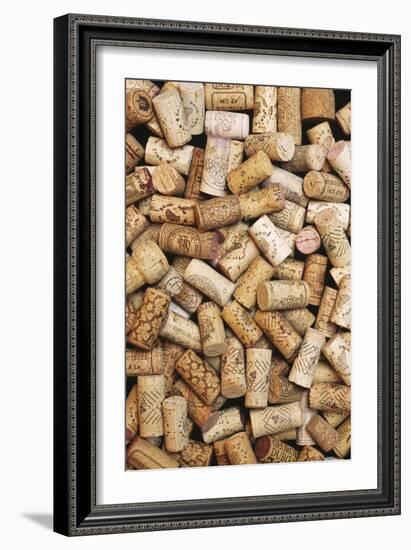 Wine Bottle Corks-Alan Sirulnikoff-Framed Photographic Print