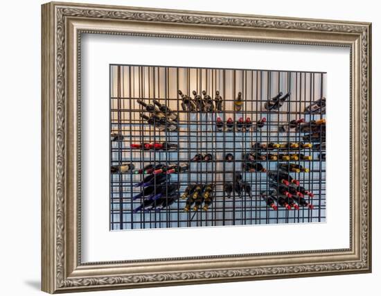 Wine Bottles, Reykjavik, Iceland-null-Framed Photographic Print