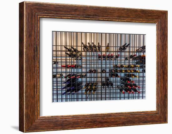 Wine Bottles, Reykjavik, Iceland-null-Framed Photographic Print