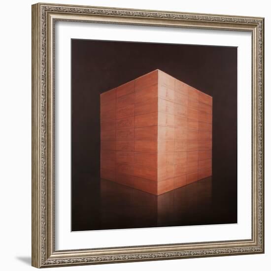 Wine Cases, 2012-Lincoln Seligman-Framed Giclee Print