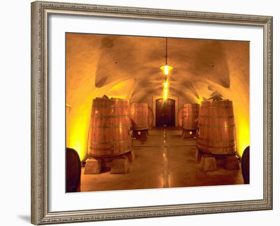 Wine Caves at the Viansa Winery, Sonoma County, California, USA-John Alves-Framed Photographic Print