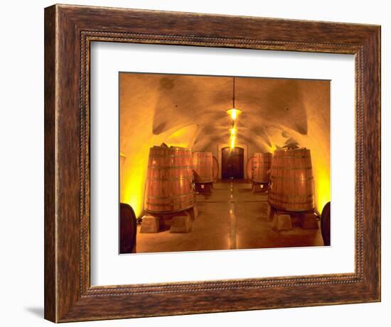 Wine Caves at the Viansa Winery, Sonoma County, California, USA-John Alves-Framed Photographic Print