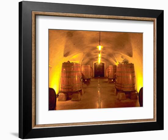 Wine Caves at the Viansa Winery, Sonoma County, California, USA-John Alves-Framed Photographic Print