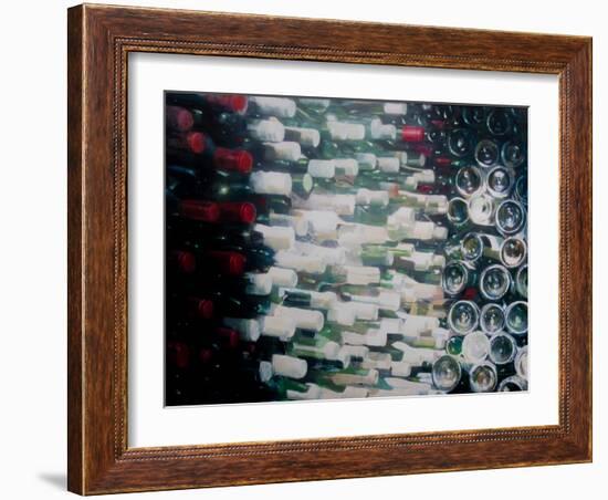 Wine Cellar, 2012-Lincoln Seligman-Framed Giclee Print