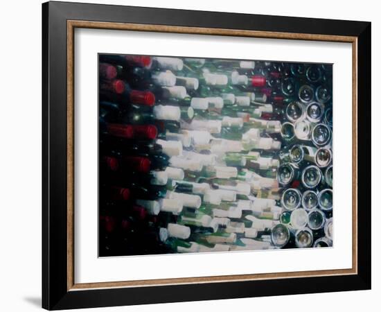 Wine Cellar, 2012-Lincoln Seligman-Framed Giclee Print