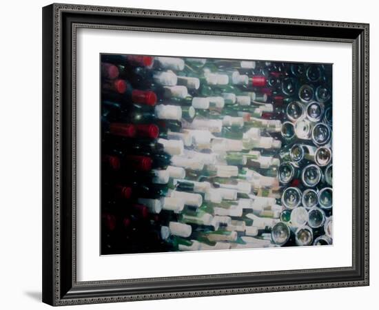 Wine Cellar, 2012-Lincoln Seligman-Framed Giclee Print