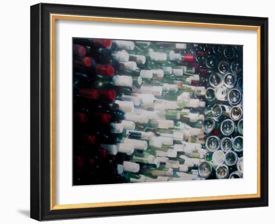 Wine Cellar, 2012-Lincoln Seligman-Framed Giclee Print