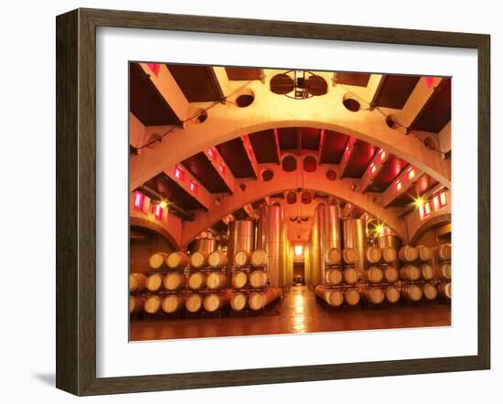 Wine Cellar at Raimat, Costers Del Segre, Catalonia, Catalunya, Spain-Per Karlsson-Framed Photographic Print