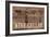 Wine Cellar Reclaimed Wood Sign-Anastasia Ricci-Framed Art Print