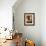 Wine Cellar with Bottles Behind Iron Bars, Stockholm, Sweden-Per Karlsson-Framed Photographic Print displayed on a wall