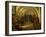 Wine Cellar with Wine Barrels-null-Framed Giclee Print