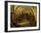 Wine Cellar with Wine Barrels-null-Framed Giclee Print