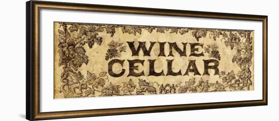 Wine Cellar-Kate Ward Thacker-Framed Giclee Print